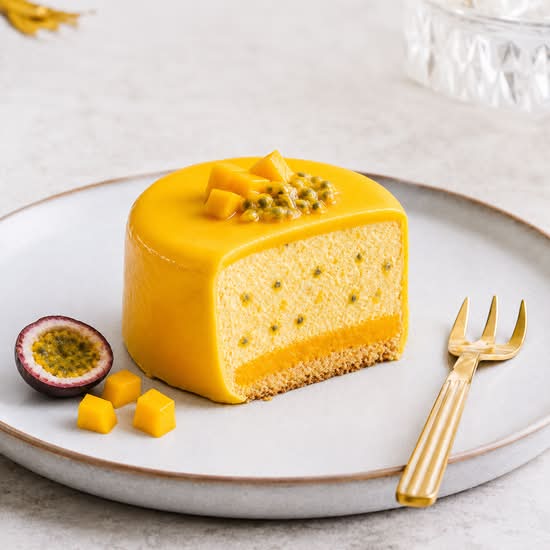 Passion Fruit & Mango Mousse