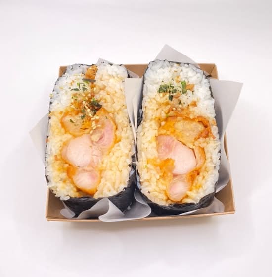 Chicken Karaage Onigirazu