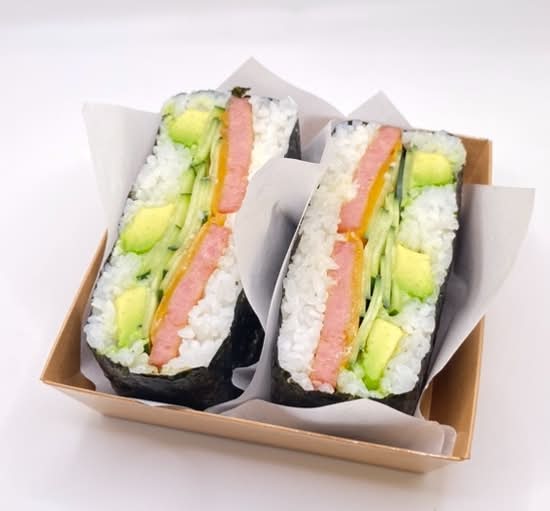 Spam & Cheese Onigirazu