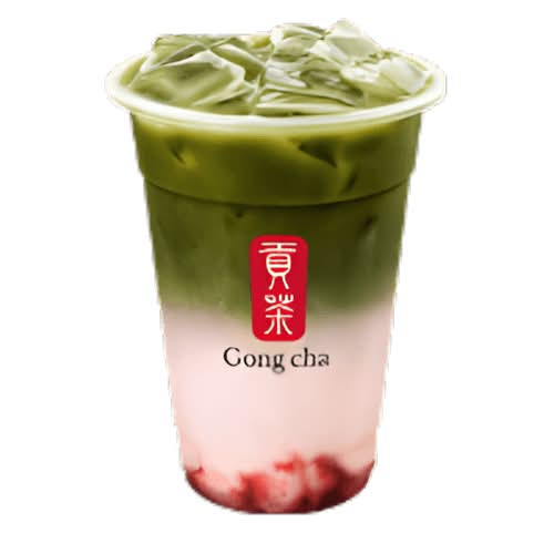 Strawberry Matcha Latte
