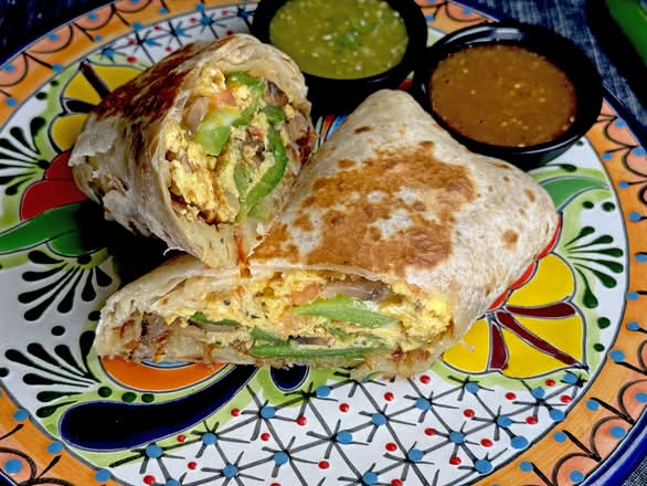 Savory Breakfast Burrito