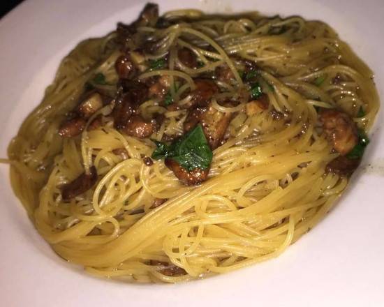 Capellini Aglio, Olio e Acciughe G