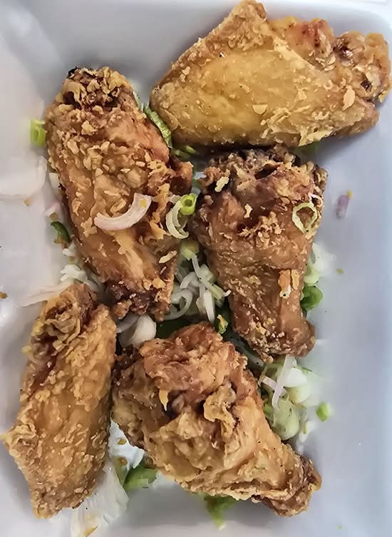 Salt and Pepper Chicken Wings