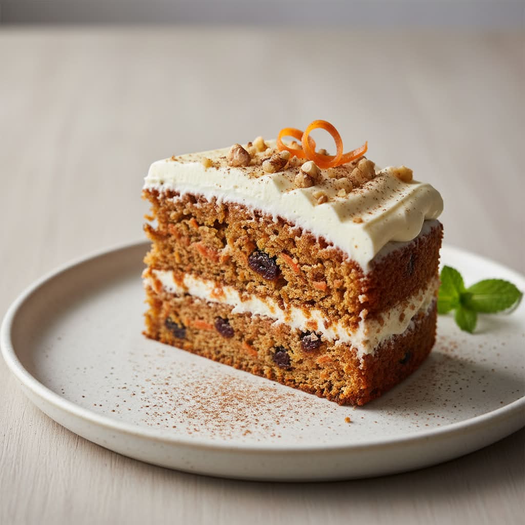Carrot Cake Slice