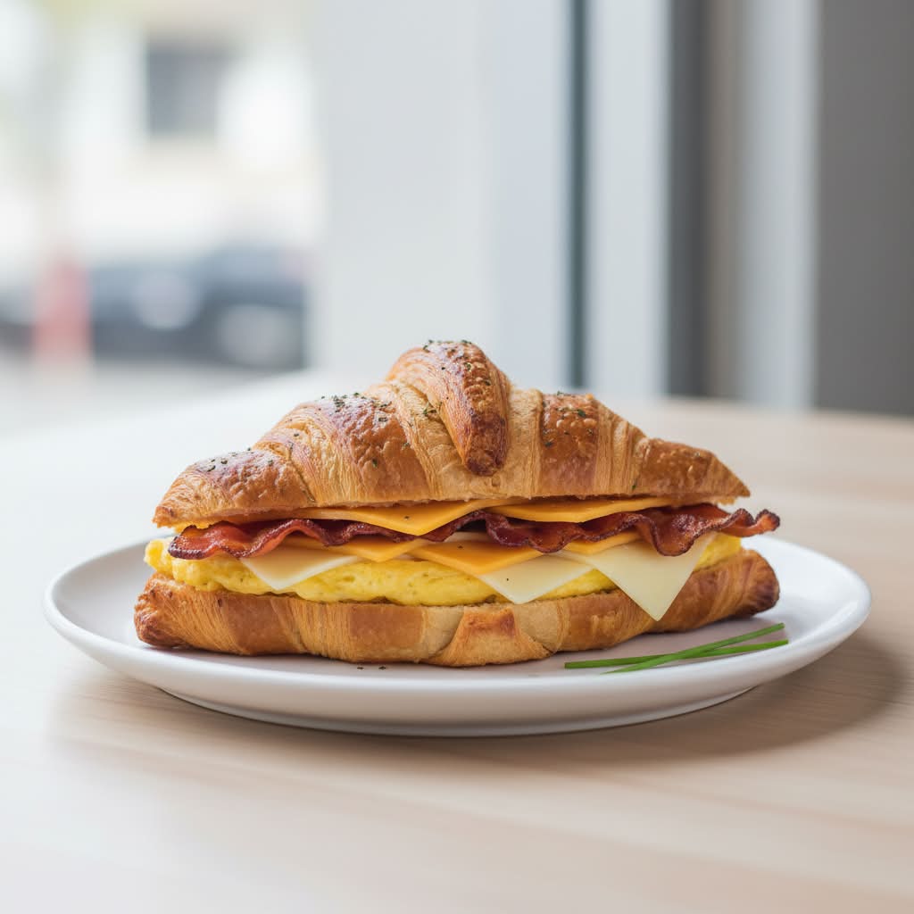 Bacon, Egg & Cheese Croissant