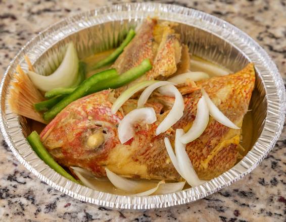 Poisson Rose an Sauce (Stew Fish Red Snapper)