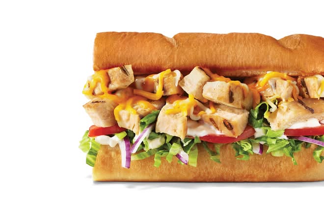 Grilled Chicken (6'')