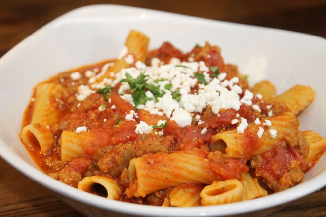 Rigatoni Arrabiata