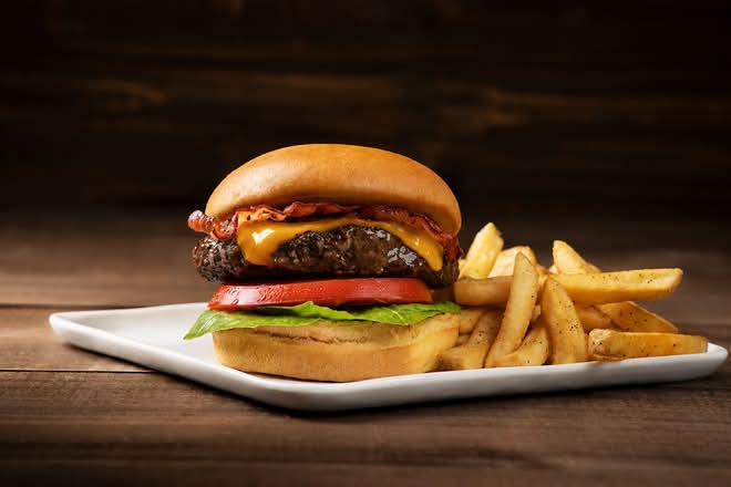 BBQ BACON CHEDDAR BURGER