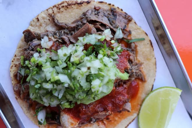 Steak Birria Taco