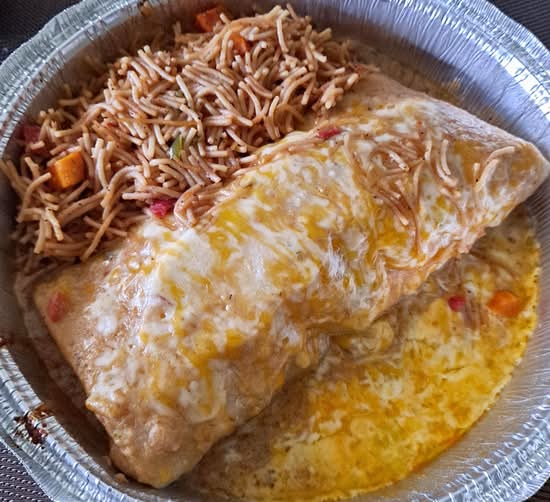 Chicken Pechugas Burrito