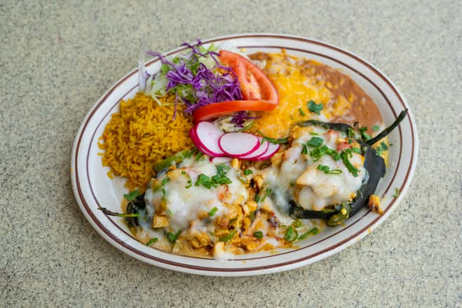 Stuffed Poblano Pepper