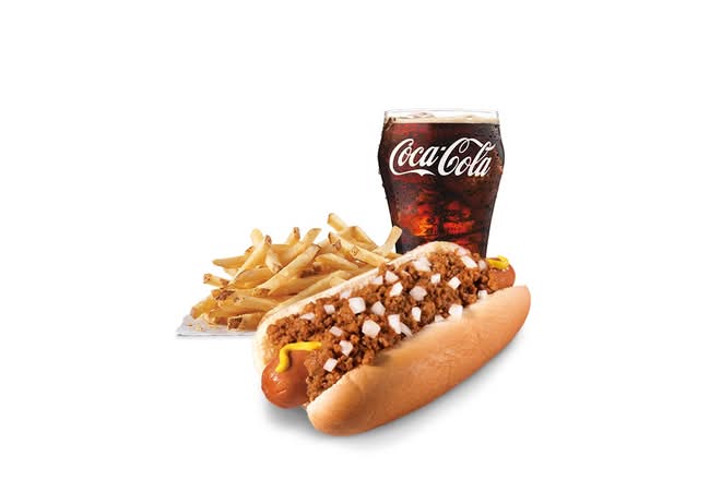 Jumbo Chili Dog Combo