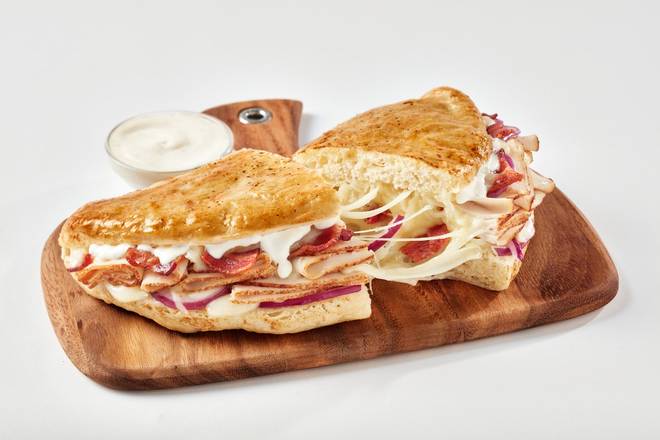 Chicken Bacon Ranch Calzone