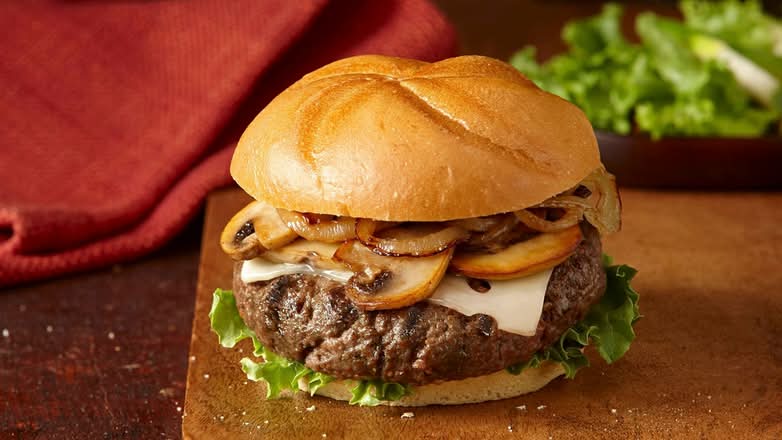Mushroom Onion Burger