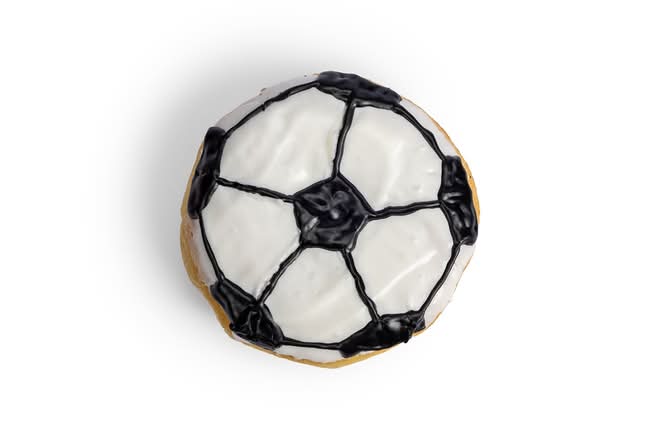 Summer Soccer Donut