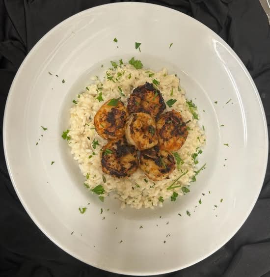 Cajun Shrimp  Risotto