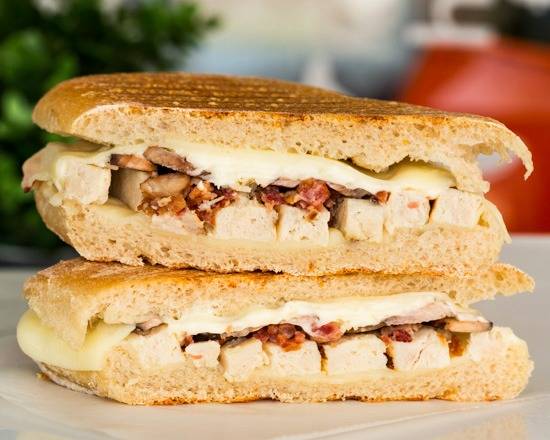 Chicken Carbonara Panini