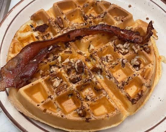 Bacon-Pecan Waffle