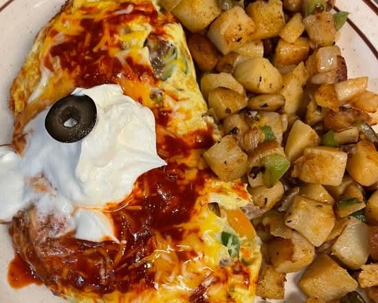 Enchilada Omelette