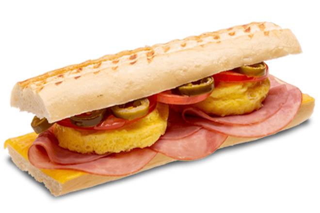 Smoked Ham, Egg and Cheese