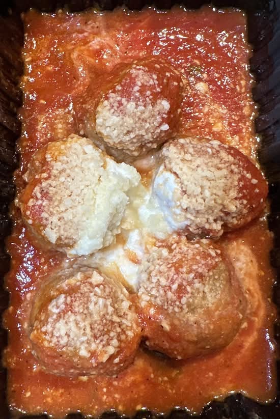 Meatballs Marinara