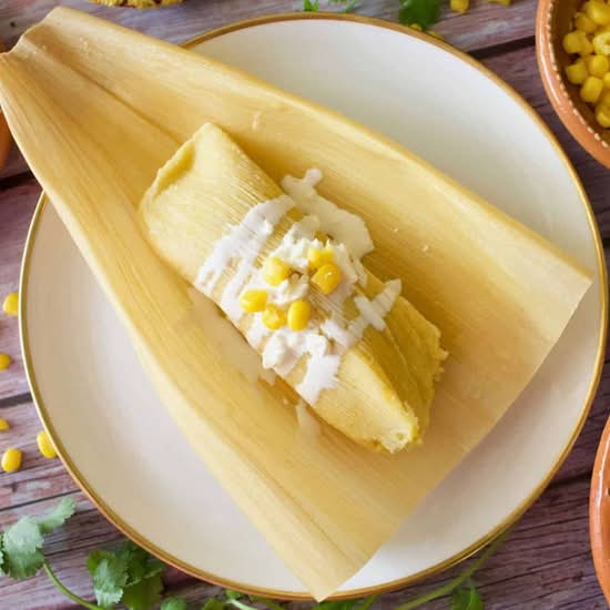Tamal de Elote (c/ Crema)