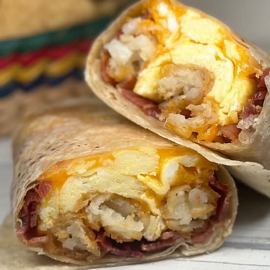 Bacon Breakfast Burrito
