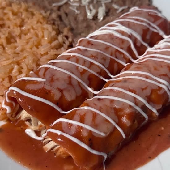 Enchiladas Rancheras Combo