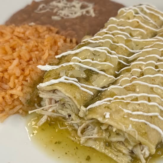 Enchiladas Suizas Combo