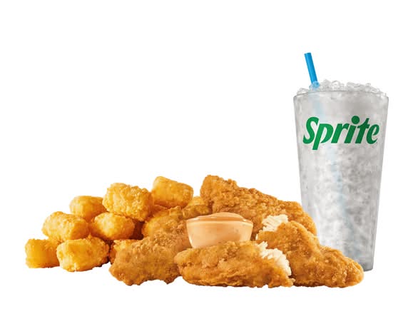 3 Piece Crispy Tenders Combo