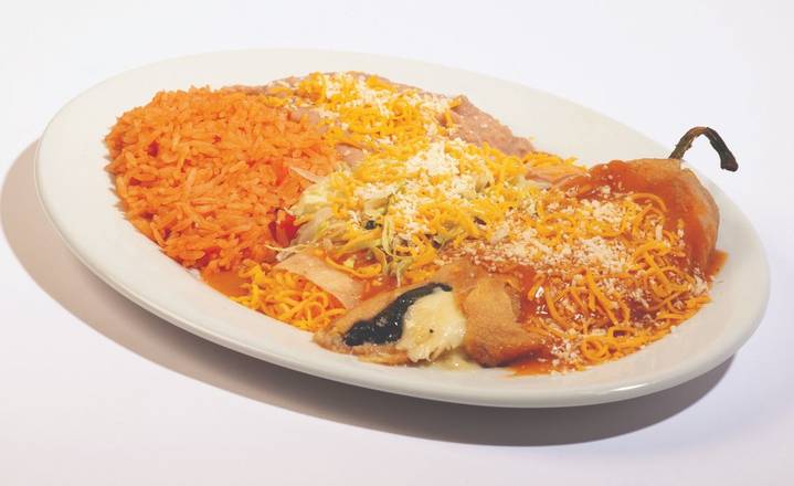 #14 Chile Relleno & Cheese Enchilada