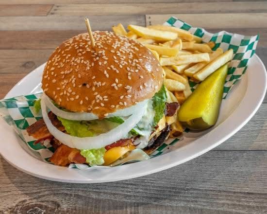 Bacon double Cheeseburger