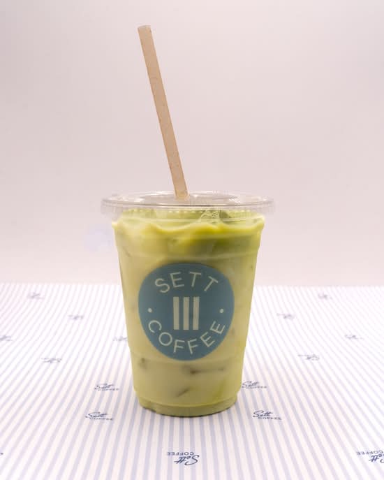 24oz ICED MATCHA LATTE