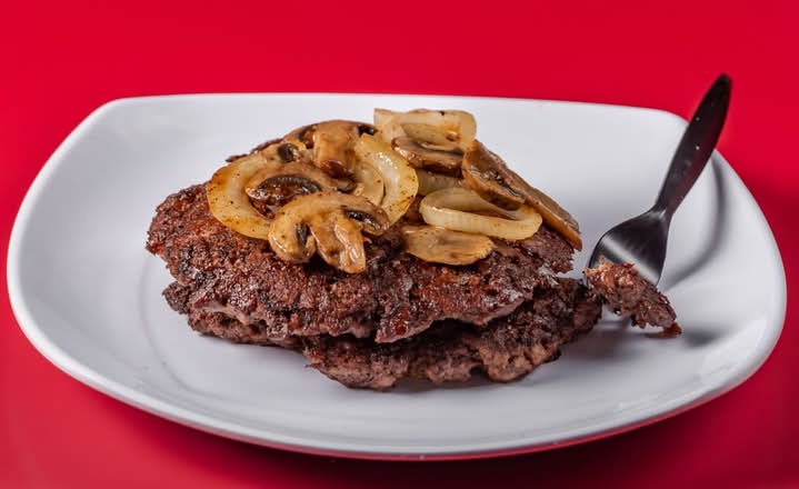 Double Hamburger Steak