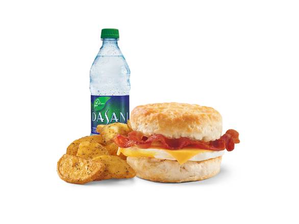 Bacon, Egg & Cheese Biscuit Combo