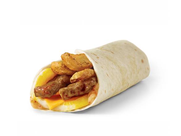 Sausage Breakfast Wrap (Cals: 620)