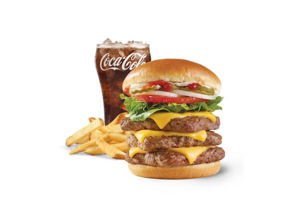 Dave's Triple® with Cheese Combo