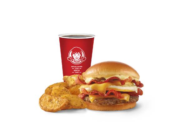 Breakfast Baconator Combo