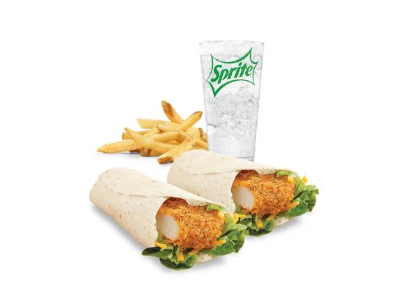 Classic Chicken Wrap Duo Combo