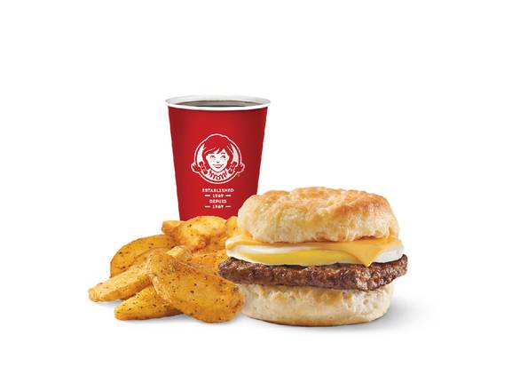 Sausage, Egg & Cheese Biscuit Combo