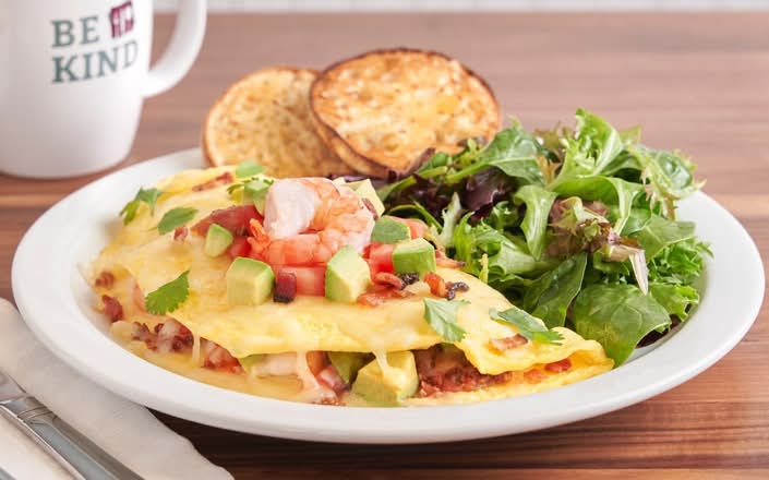 Key West Shrimp Omelet
