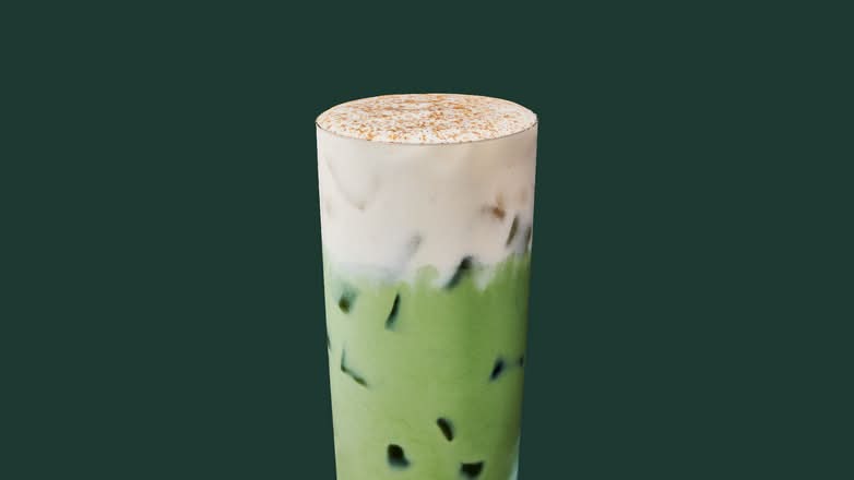 Iced Banana Bread Matcha