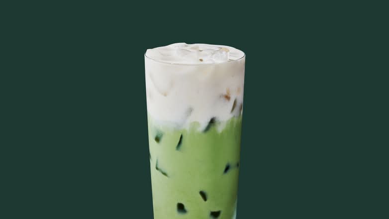 Iced Banana Protein Cream Matcha