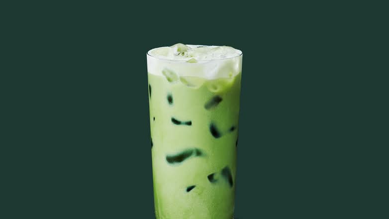 Iced Sugar-Free Caramel Protein Matcha