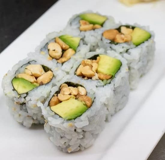 Peanut Avocado Roll