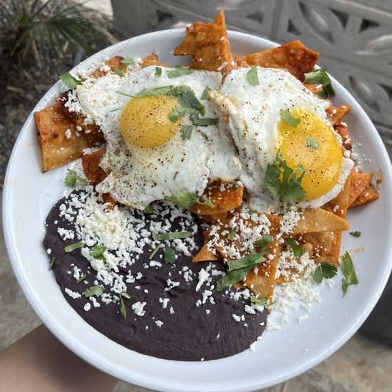 Chilaquiles Plate