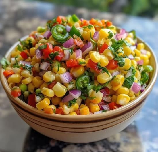 Sweet corn salad