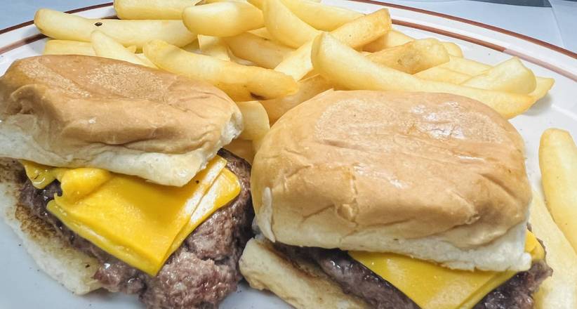 Mini Cheese Burger Combo