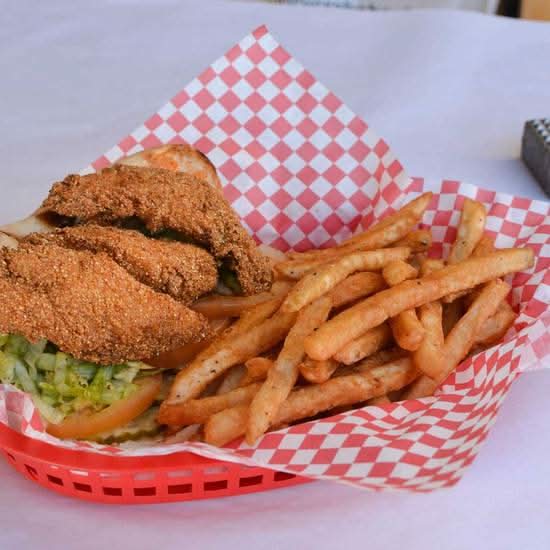 Catfish Po Boy